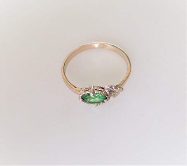 10K刻印　天然ツァボライト　リング 10K刻印 天然ツァボライト リング 楽天市場】ツァボライト（指輪