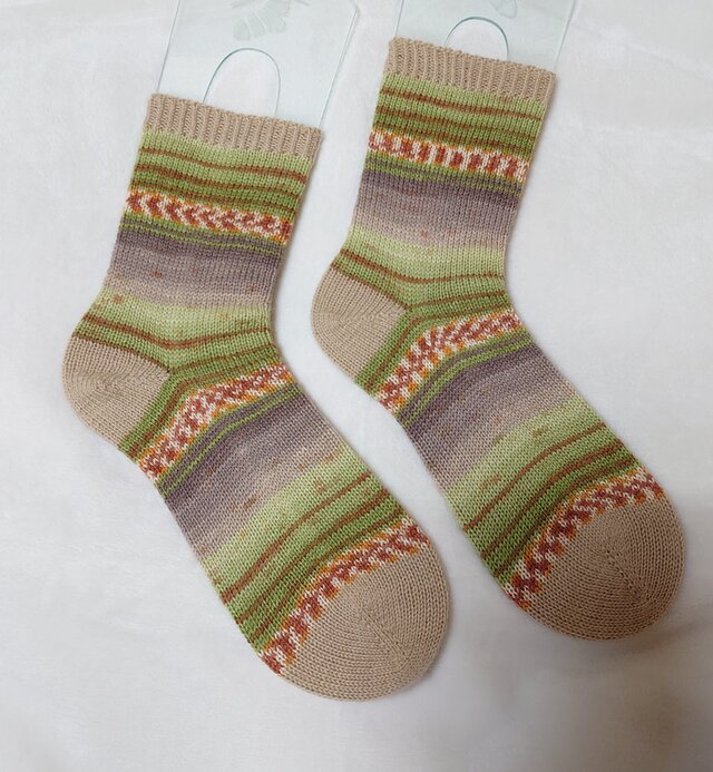 手編み靴下 opal KFS129