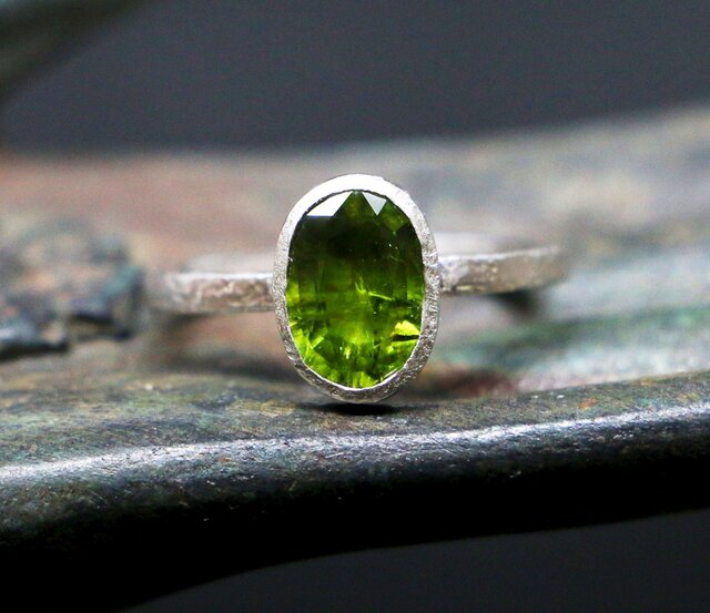 TREASURE IIIIウフ 紫陽花 リング グリーンサファイア 7号 it-61dd0160a4677-1200.jpg