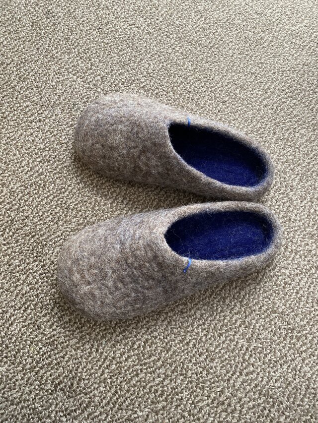 ルームシューズ XL ブラウン