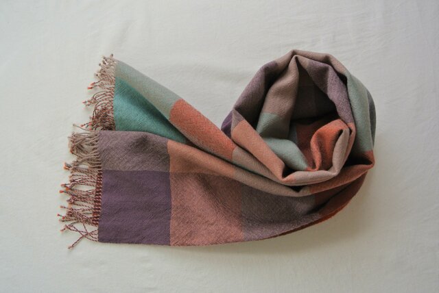 double cloth muffler #25の画像1枚目