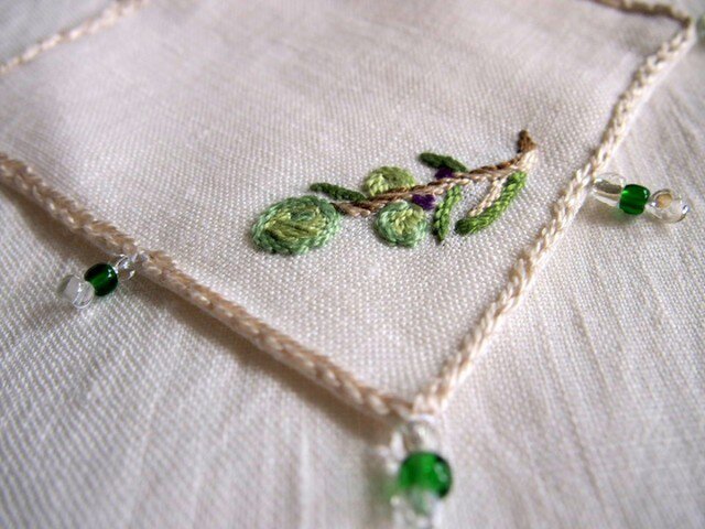 【リネン刺繍　ぴの様オーダー専用ページ】マルチクロス リネン刺繍 ぴの様オーダー専用ページ】マルチクロス