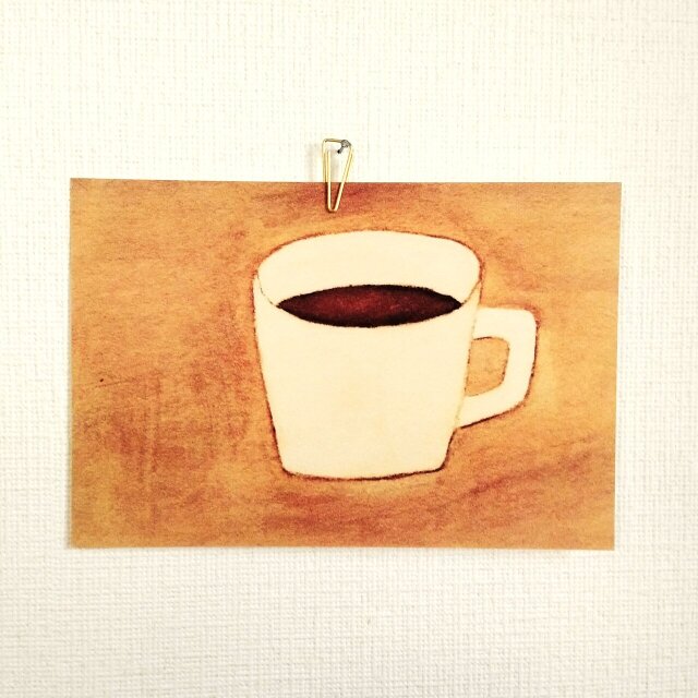 ポストカード「①コーヒータイム」3枚～　絵葉書｜紙雑貨｜イラスト