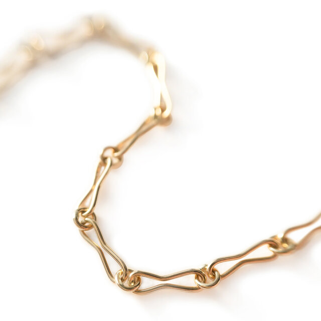 Bracelet17cm_K18YG(750) Chain#02 1
