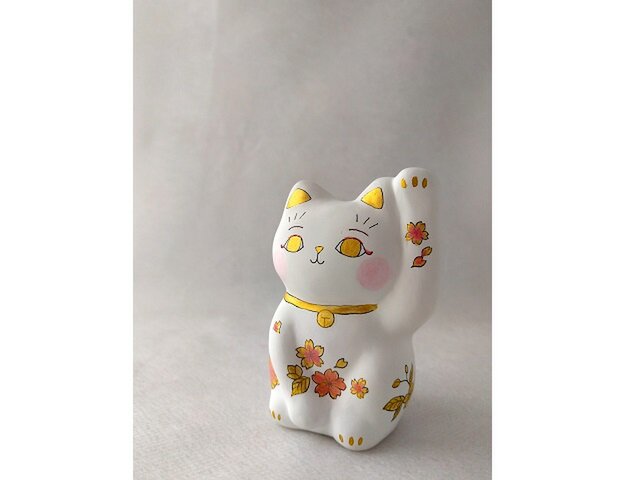 招き猫 桜 | iichi 日々の暮らしを心地よくするハンドメイドや
