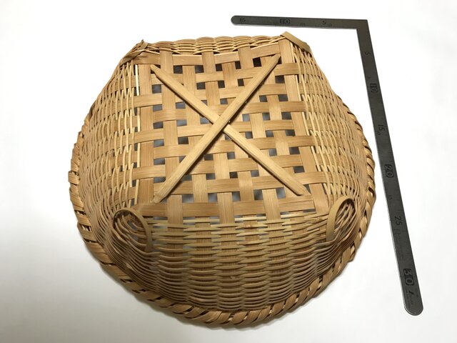 盛篭 山葡萄 　籠 　丸ざる　ザル　小物入れ　天然　手作り 98209山葡萄 かご バッグ 籠 丸ざる ザル 小物入れ 手作り