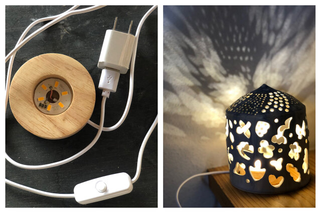 ランプ 森の生き物 | iichi 日々の暮らしを心地よくするハンドメイドや