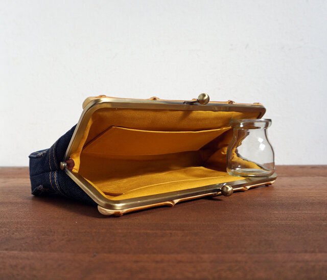 デニムクラッチバッグ | iichi 日々の暮らしを心地よくする