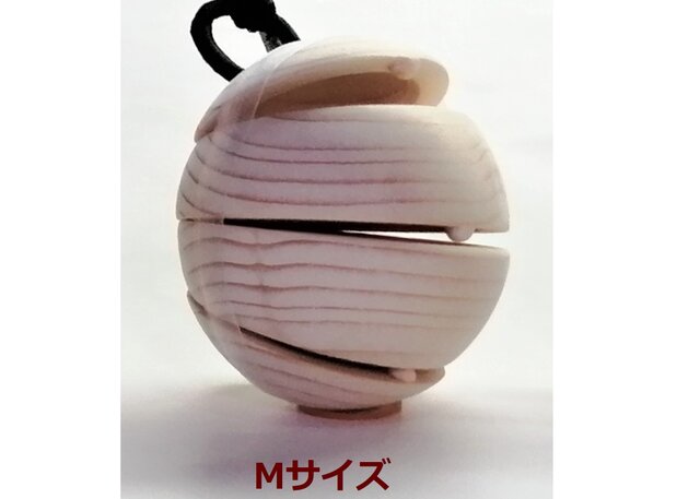 音が鳴るオブジェ 単体 Mサイズ（直径5．4cm）和音カスタネット