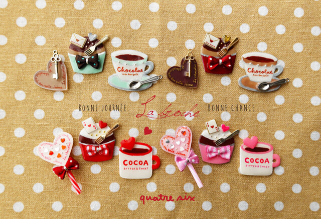 チョコレートLOVERのピンバッジセット☆due | iichi 日々の暮らしを