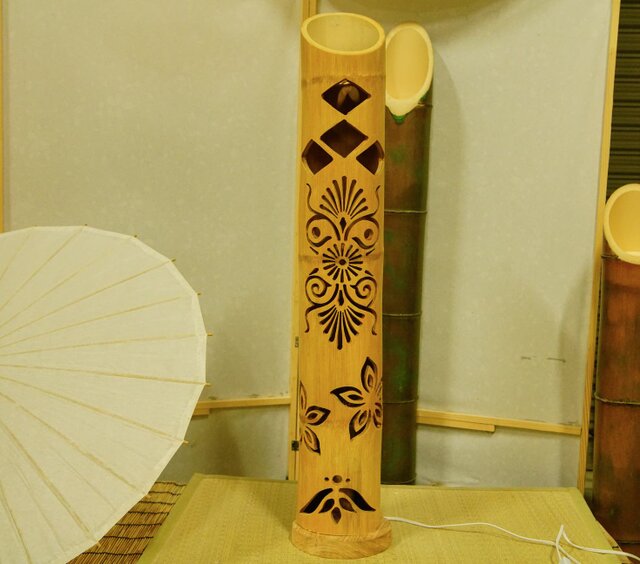 竹灯り・竹あかり・竹灯籠・竹灯篭・竹ランプ   ～～ 癒しの灯り★光印★～～ 竹灯り・竹あかり・竹灯籠・竹灯篭・竹ランプ ～～ 癒しの灯り