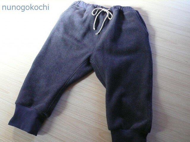 【再出品】メルトンフリースのスエットパンツの画像1枚目