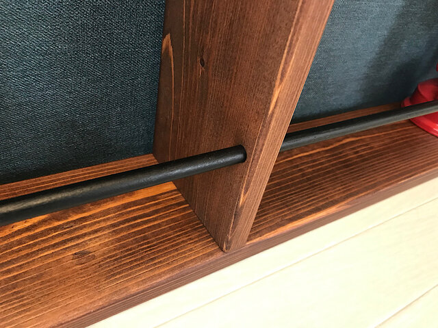 送料無料】 収納ラック オーガナイザー 90cm 64cm 14cm ブラウン 