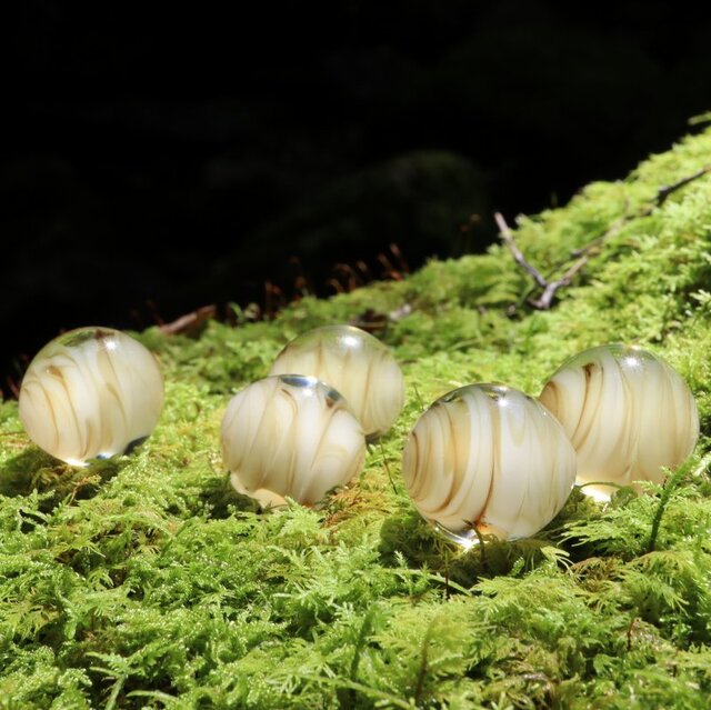 根付 とんぼ玉 帯飾り 提げ物 提物 男女兼用 ガラス工芸 大阪 お