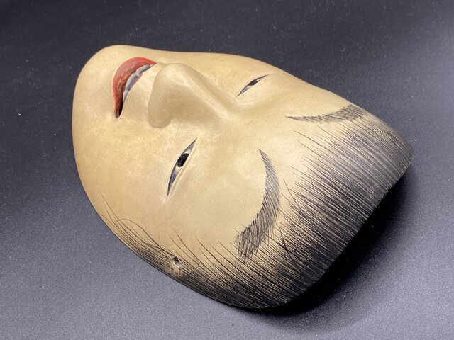 能面   木彫り   童子 能面「童子」 | iichi 日々の暮らしを心地よくするハンドメイド