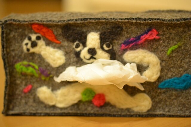 腹からBUHIティッシュケース(フル)太の画像1枚目