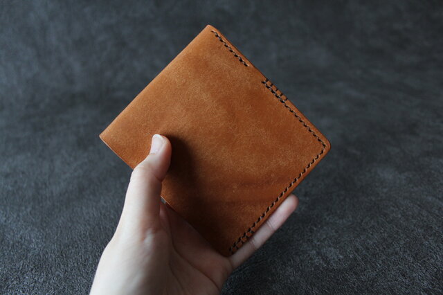 プエブロ】薄い財布【コニャック】カラーオーダー可能！新たな生活や