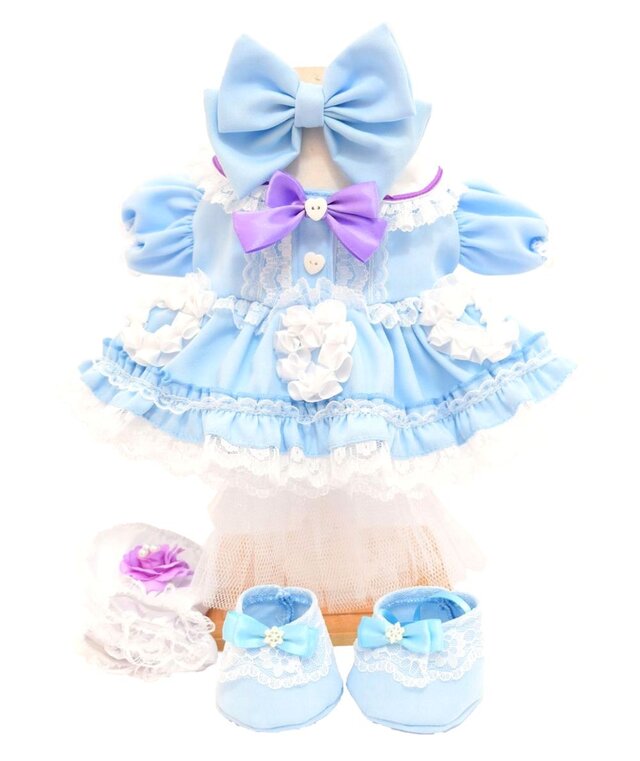 ステラ・ルー 服 コスチューム ブルーハートドレス 改良版 本体