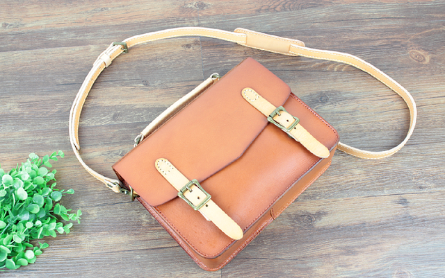 本革 クラシックレトロ ブリーフケース＆ショルダーバッグ | iichi