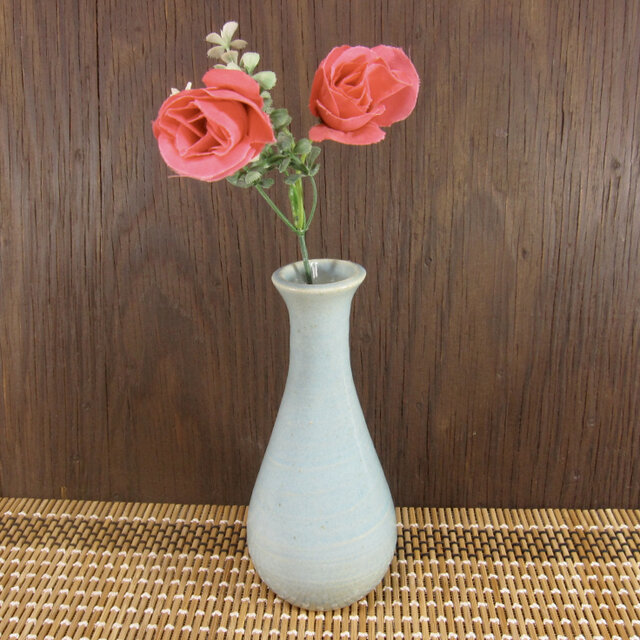 陶器 お気軽一輪挿し 徳利型　トルコ【220306】