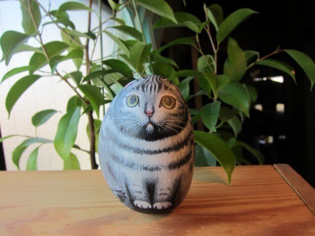 アメショーの石猫(ST)の画像1枚目
