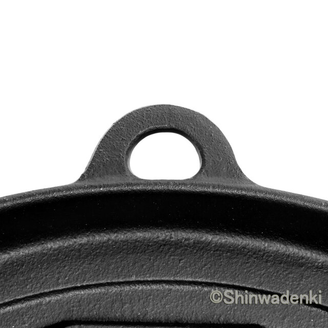 お取り寄せ】南部鉄器 グリルパン 24.5cm 木柄付 日本製 直火・IH対応