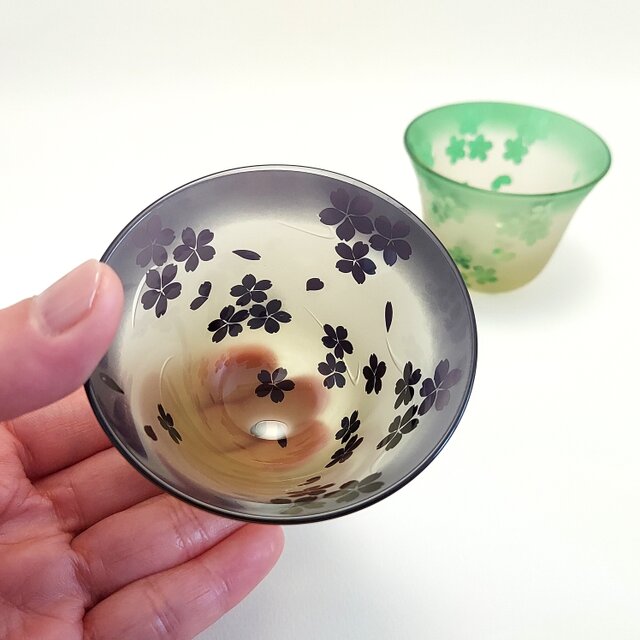 【nisshiさまオーダー】桜のお猪口セット