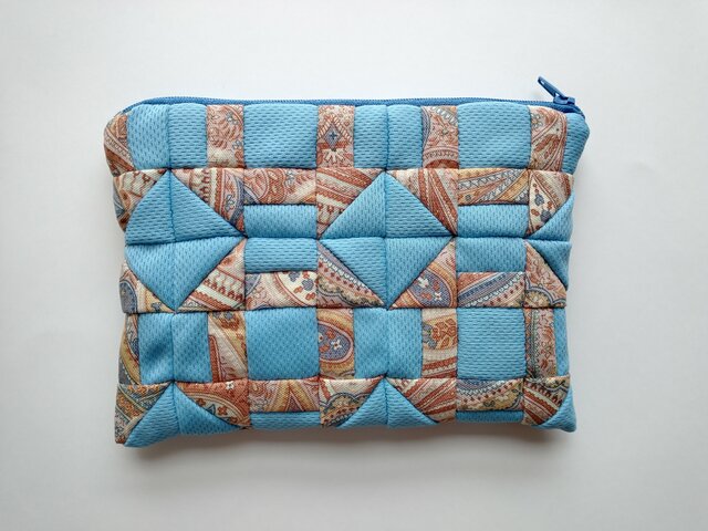 ご確認用　ハンドメイド　パッチワークポーチ パッチワーク・ポーチ | iichi 日々の暮らしを心地よくする
