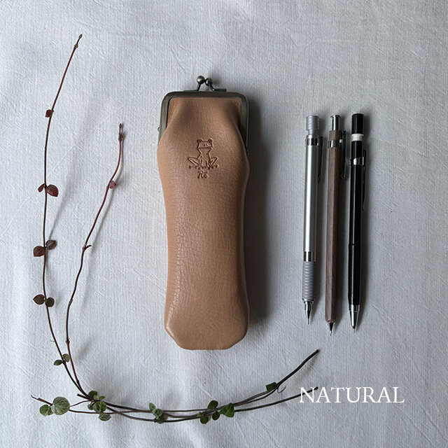 [カエル] がま口ペンケース