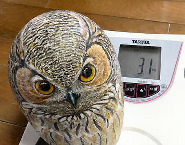 フクロウ(ミミズク)2 | iichi 日々の暮らしを心地よくするハンドメイド