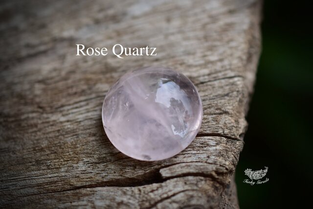 242 ローズクォーツ丸玉 高品質☆丸玉ローズクォーツ ルース246 | iichi 日々の暮らしを