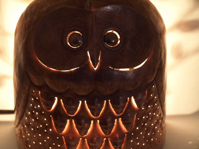 ふくろうランプ (国内送料無料) | iichi 日々の暮らしを心地よくする