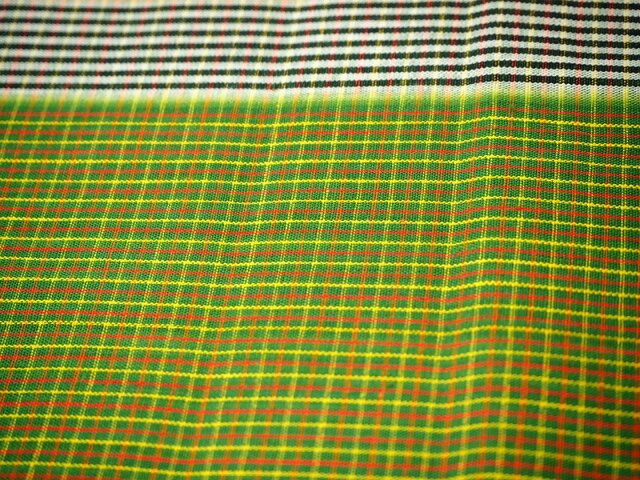 古布、一枚布 0110 古布・古裂 未使用 昭和レトロ 木綿布団布 100cm単位カット