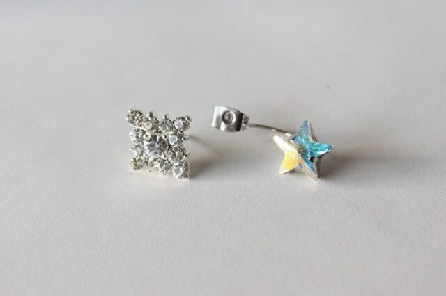 *2way float pierce-star-np217の画像1枚目