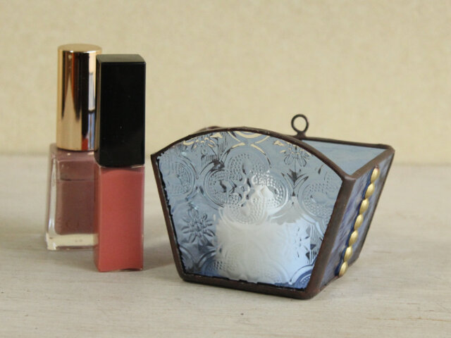 壁掛けキャンドルホルダー（フローラ×ブルー） | iichi 日々の暮らしを