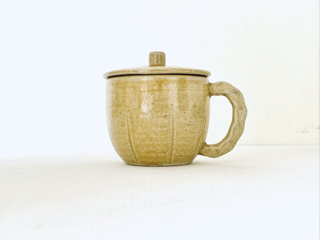 蓋付マグカップ＊黄瀬戸 | iichi 日々の暮らしを心地よくする