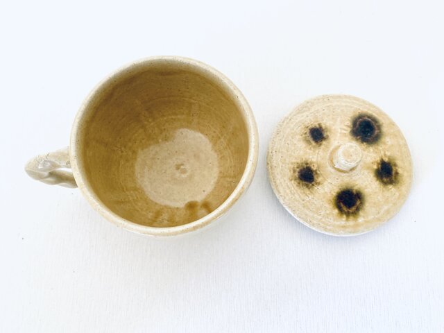 蓋付マグカップ＊黄瀬戸 | iichi 日々の暮らしを心地よくする