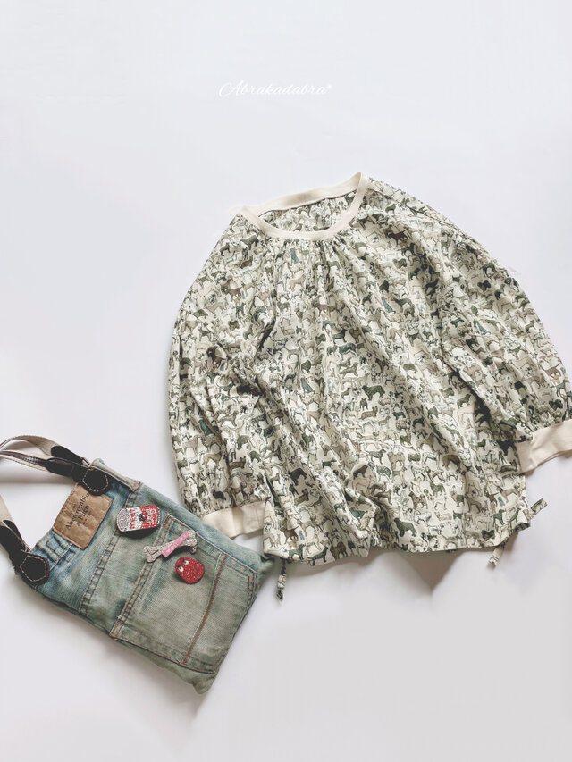 Liberty Dog Paradise ふんわりバルーン・ブラウス(大人）