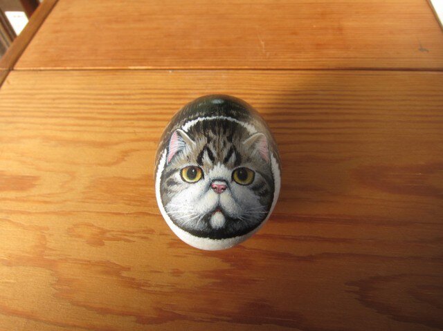 エキゾの石猫(Kさまオーダー品)受注品の画像1枚目