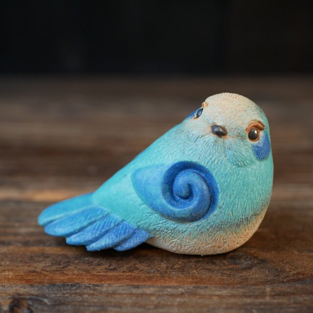 小さな青色のことり　no.22