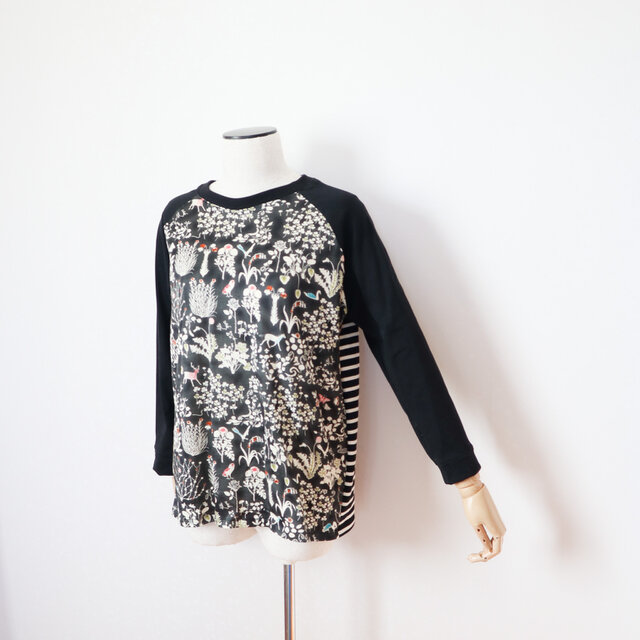 再販リバティ　ヨシエのラグランシャツ