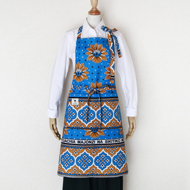 アフリカ布エプロン
