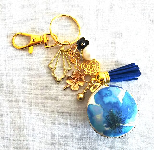 リバティ ハンドメイド がま口キーホルダー739 全注文ラッピング