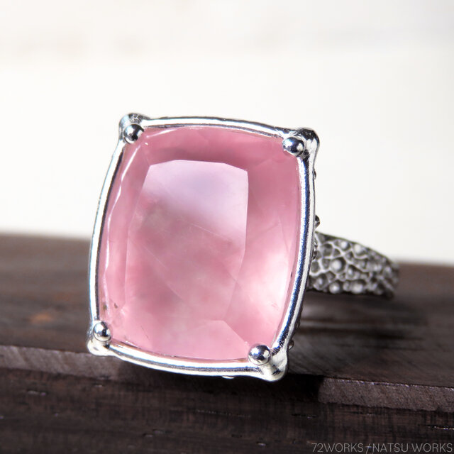 ローズクォーツ リング / Rose Quartz Ring-