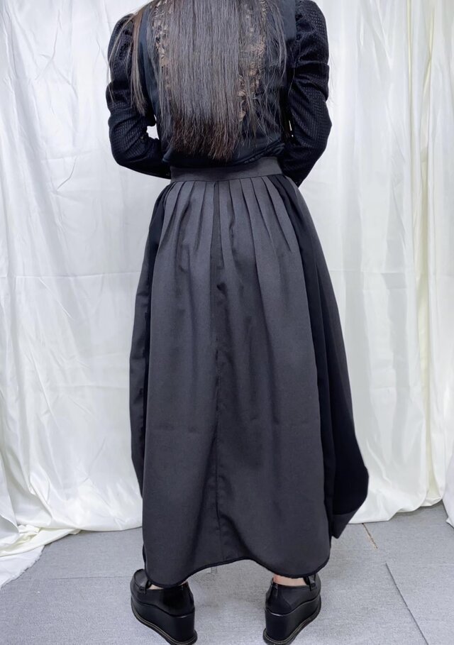 tuck design skirt 6005 meikeiin handmadeレディース