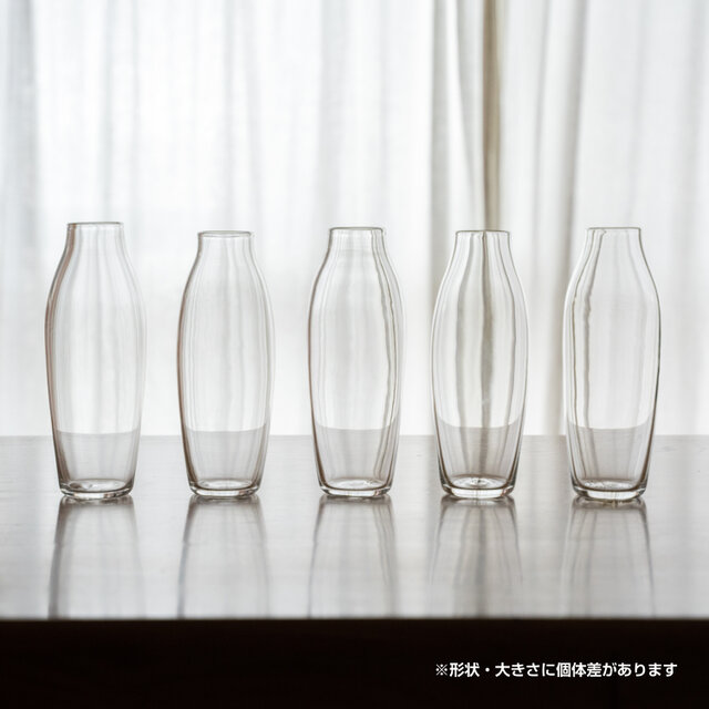 フラワーベース ＜フロー＞ 花瓶 花器 一輪挿し flower vase <flow