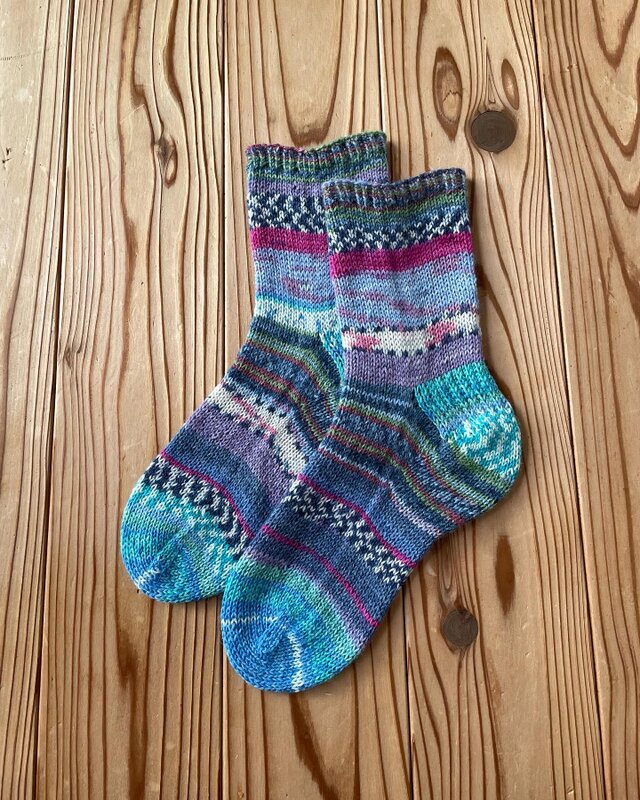 No.785 手編み靴下