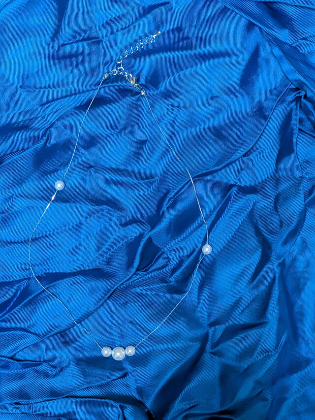 シンプルパ━ルネックレス✨