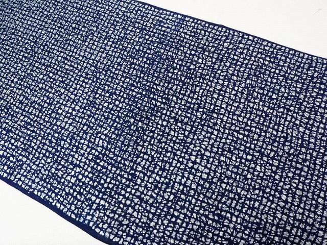 y0072b 小石文 浴衣木綿ハギレ90cm / 古布 古裂 布草履 着物 吊るし