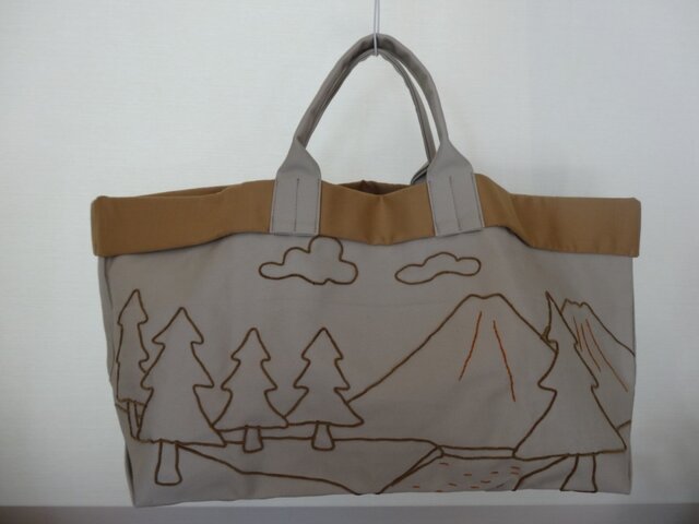 La montagne トートバッグの画像1枚目